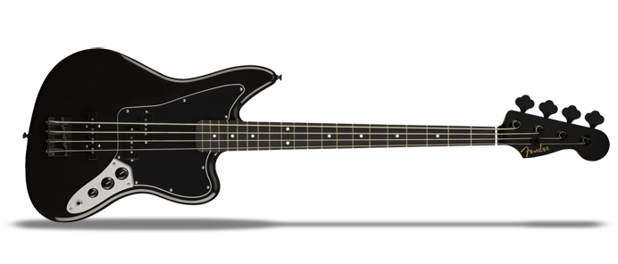 Limited Edition Jaguar Bass Ebony Black