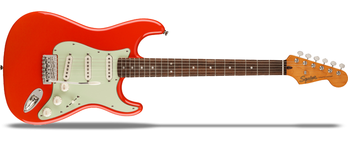Classic Vibe 60s Stratocaster  Mint Pickguard Fiesta Red