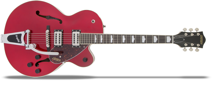 G2420T Streamliner Hollow Body with Bigsby Candy Apple Red 