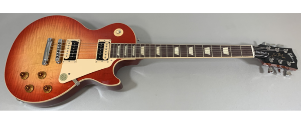 Gibson Les Paul Traditional Pro V AAA Flame Washed Cherry Burst SN: 134690090