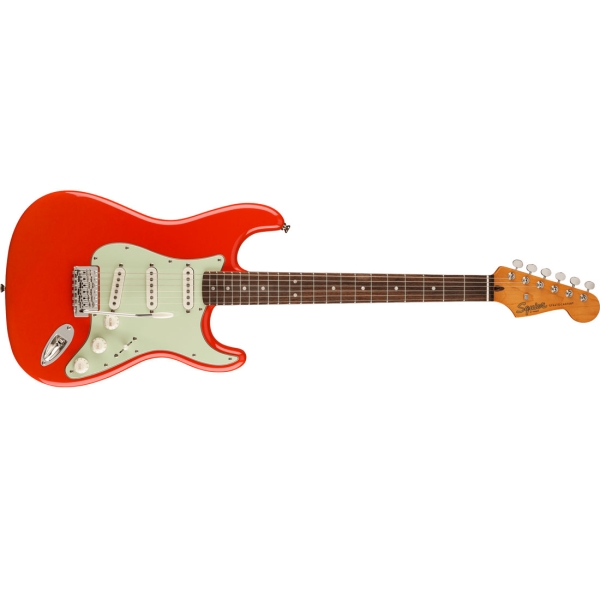Squier Classic Vibe 60s Stratocaster Mint Pickguard Fiesta Red