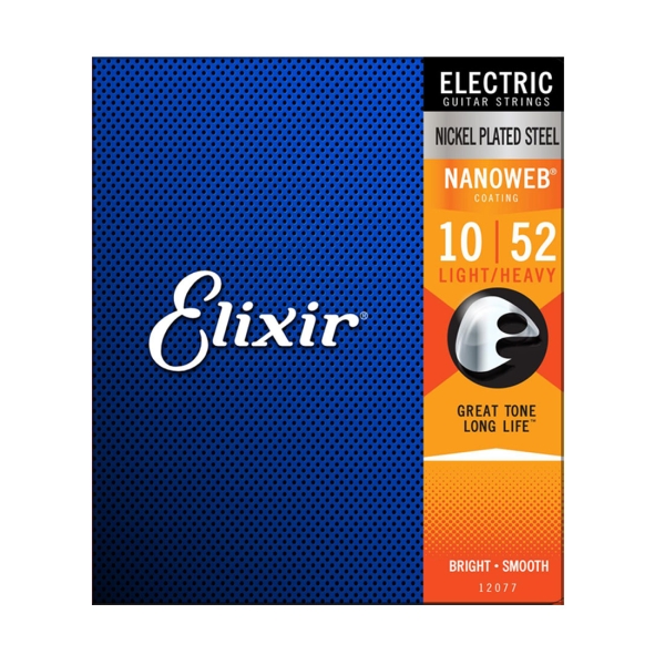 Elixir 12077 Light/Heavy 10-52 E-Gitarren Saiten