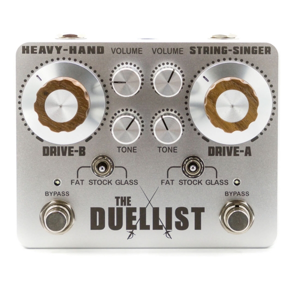 KingTone The Duellist Silver Edition Dual Overdrive /Boost /Distortion 2022