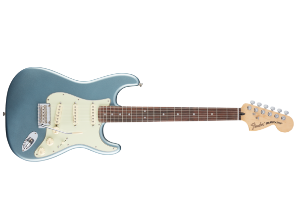 Fender Deluxe Roadhouse Strat PF MIB Mystic Ice Blue