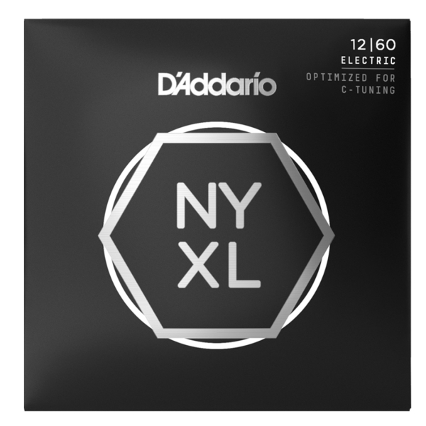 Daddario NYXL1260, Nickel Wound Electric Guitar Strings, Extra Heavy, 12-60