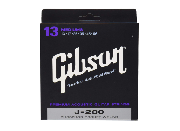 Gibson J-200 Phosphor Bronze 13-56 SAG-J200 Akustikgitarren Saiten