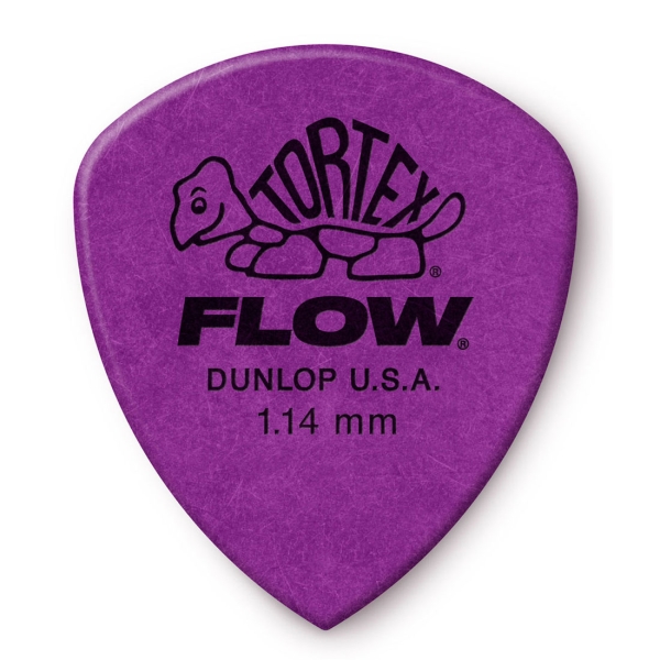 Dunlop Tortex Flow Pick 12 Pack 1.14mm