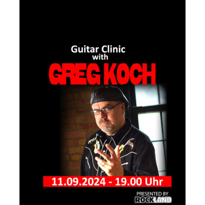 GREG KOCH &quot;Guitar Clinic&quot; - 