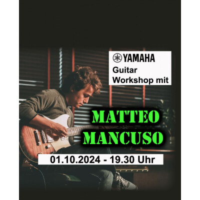 Matteo Mancuso Guitar Clinic - 
