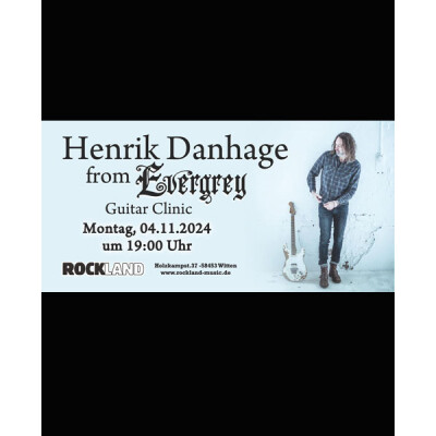 Guitar Clinic mit Henrik Danhage - 