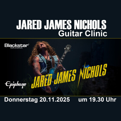 Jared James Nichols "Guitar Clinic" 20.11.25 - 