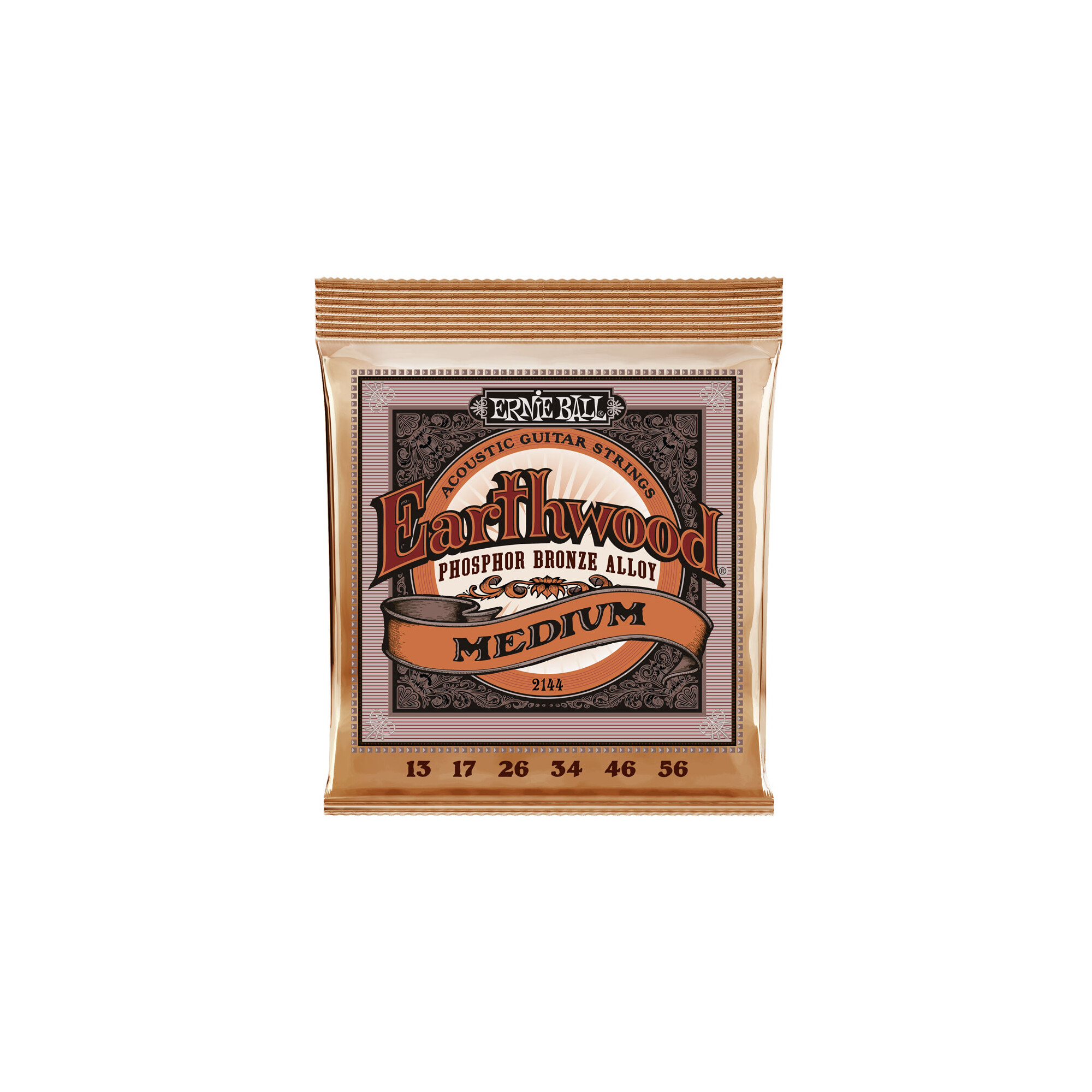 Ernie Ball 2144 Earthwood Phosphor Bronze 013-056