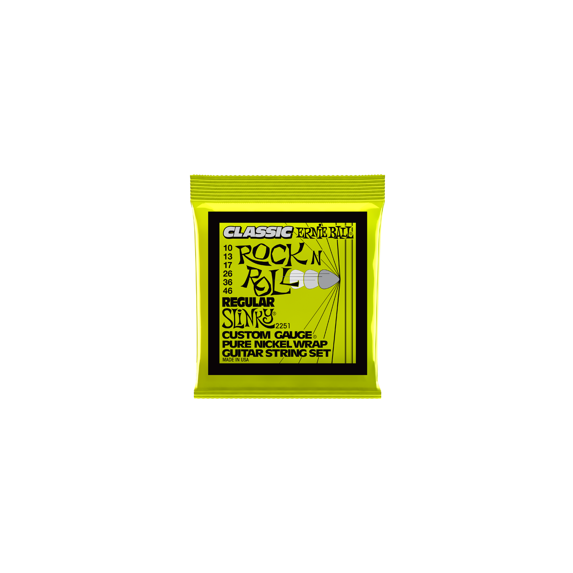 Ernie Ball Regular Slinky Classic Rock n Roll 10-46 2251