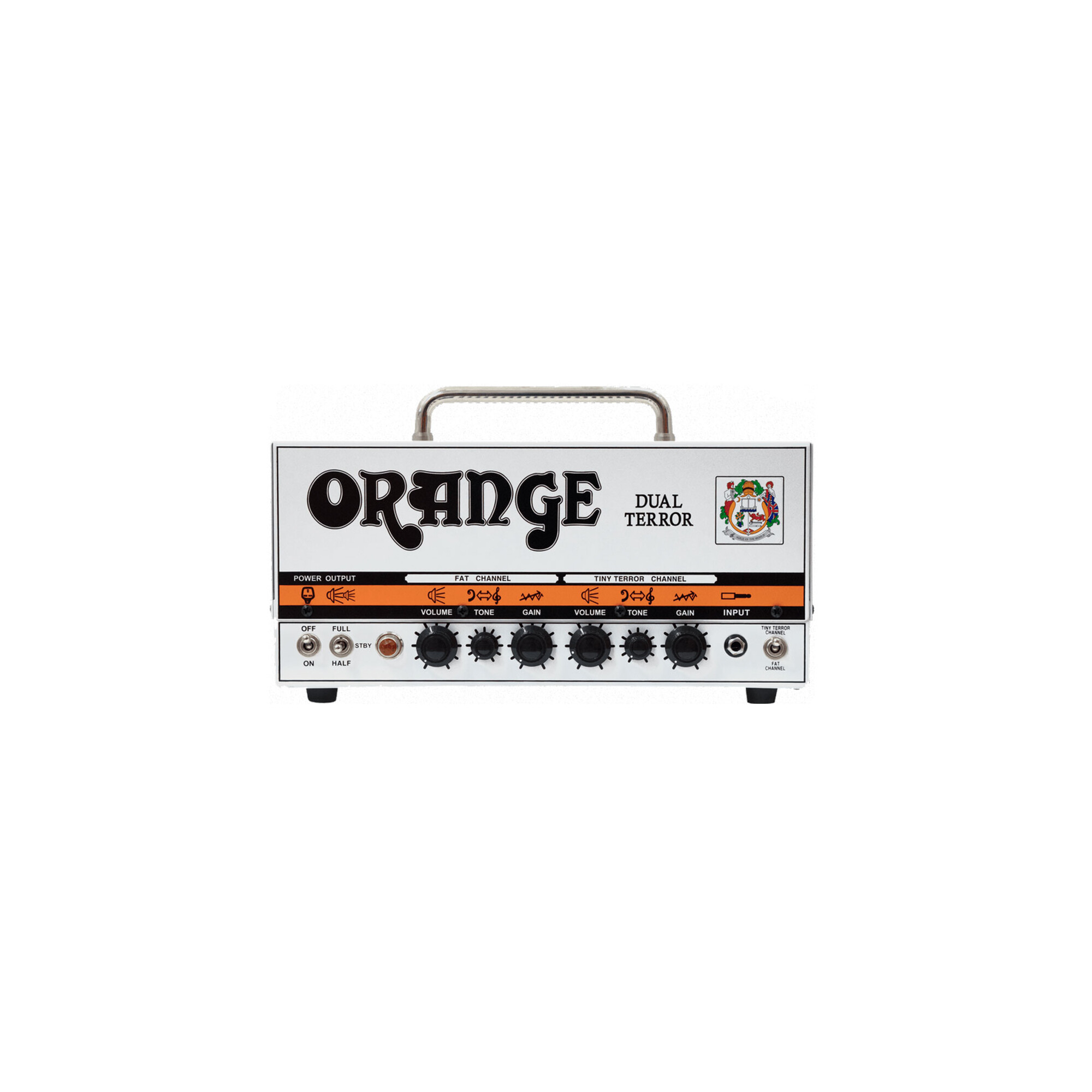 Orange Dual Terror 30 Watt Röhren Topteil