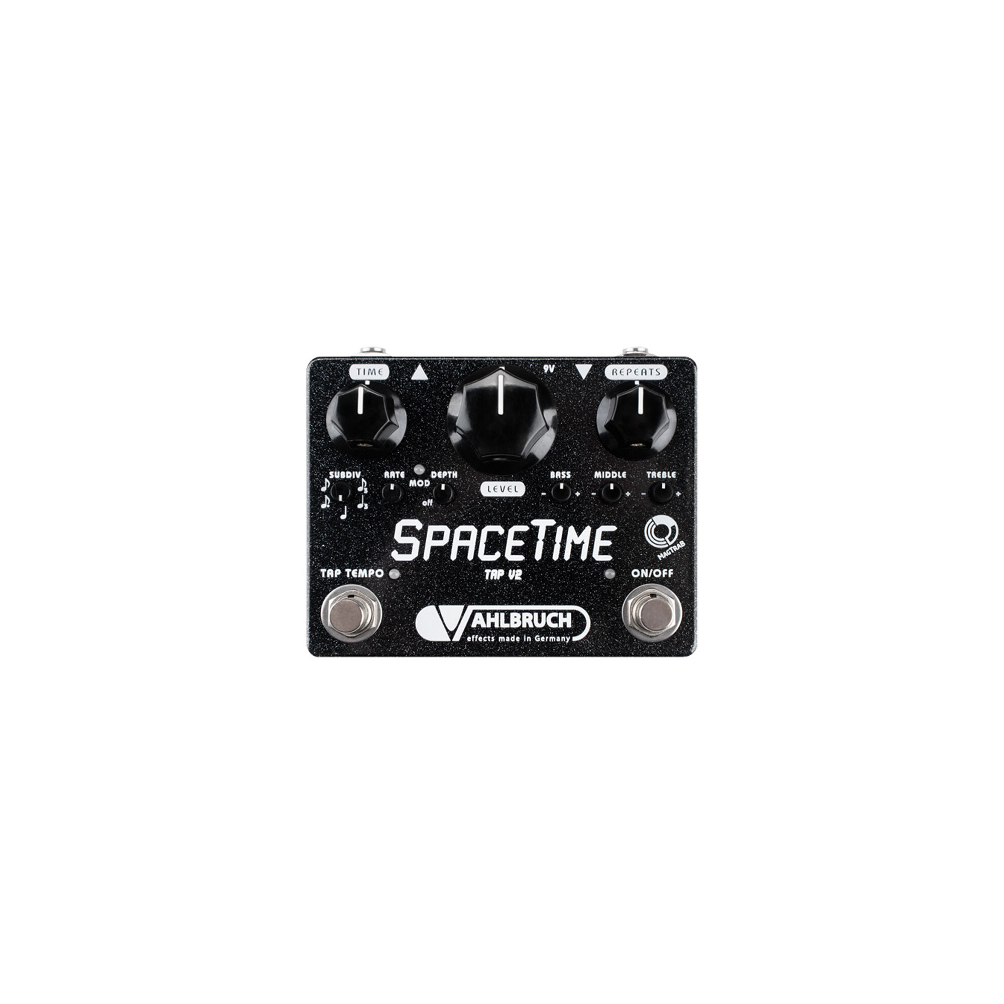 Vahlbruch SpaceTime Tap v2 Delay/Echo Pedal