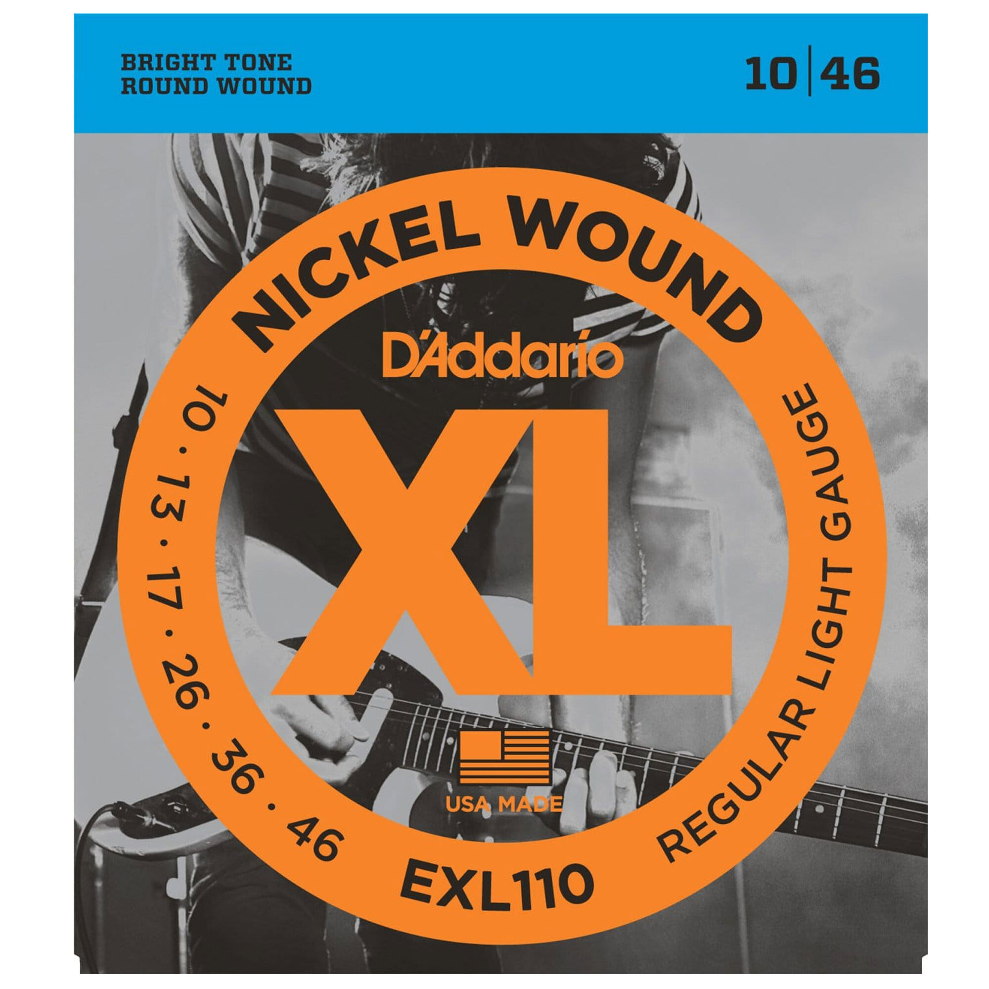 Daddario EXL110 Nickel Wound Regular Light 10-46