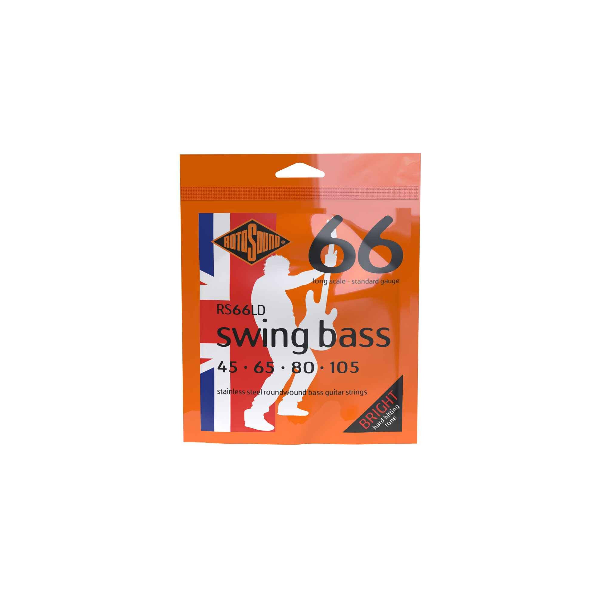 RotoSound RS66LD Swing Bass Stainless Steel 45-105