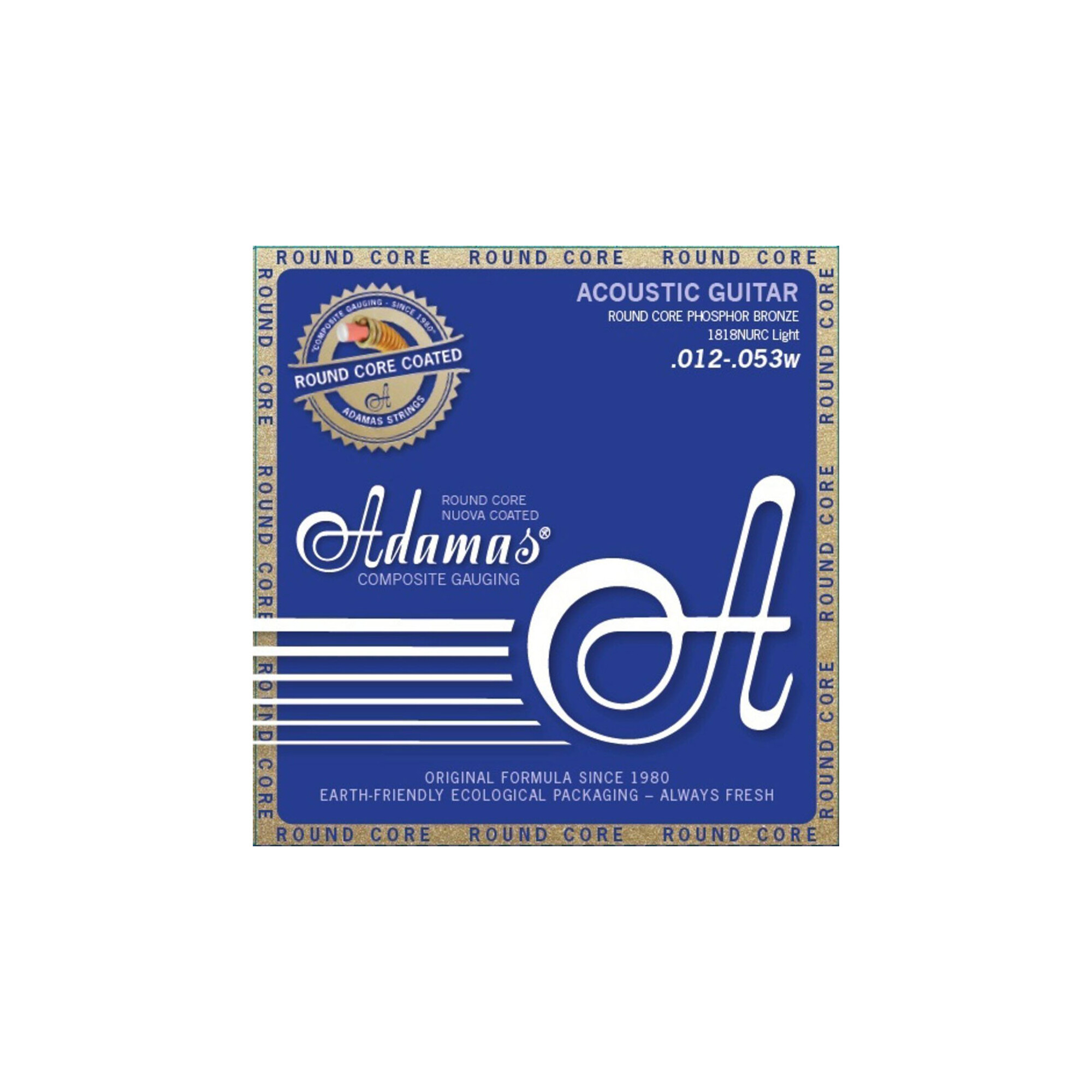 Adamas 1818NURC Saiten 12-53 Round Core Coated Phosphor...