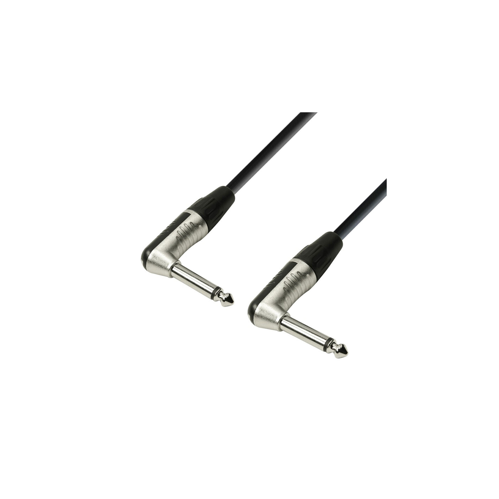 Adam Hall IRR0600 Instrumenten Kabel Angled Jack Mono 6 m