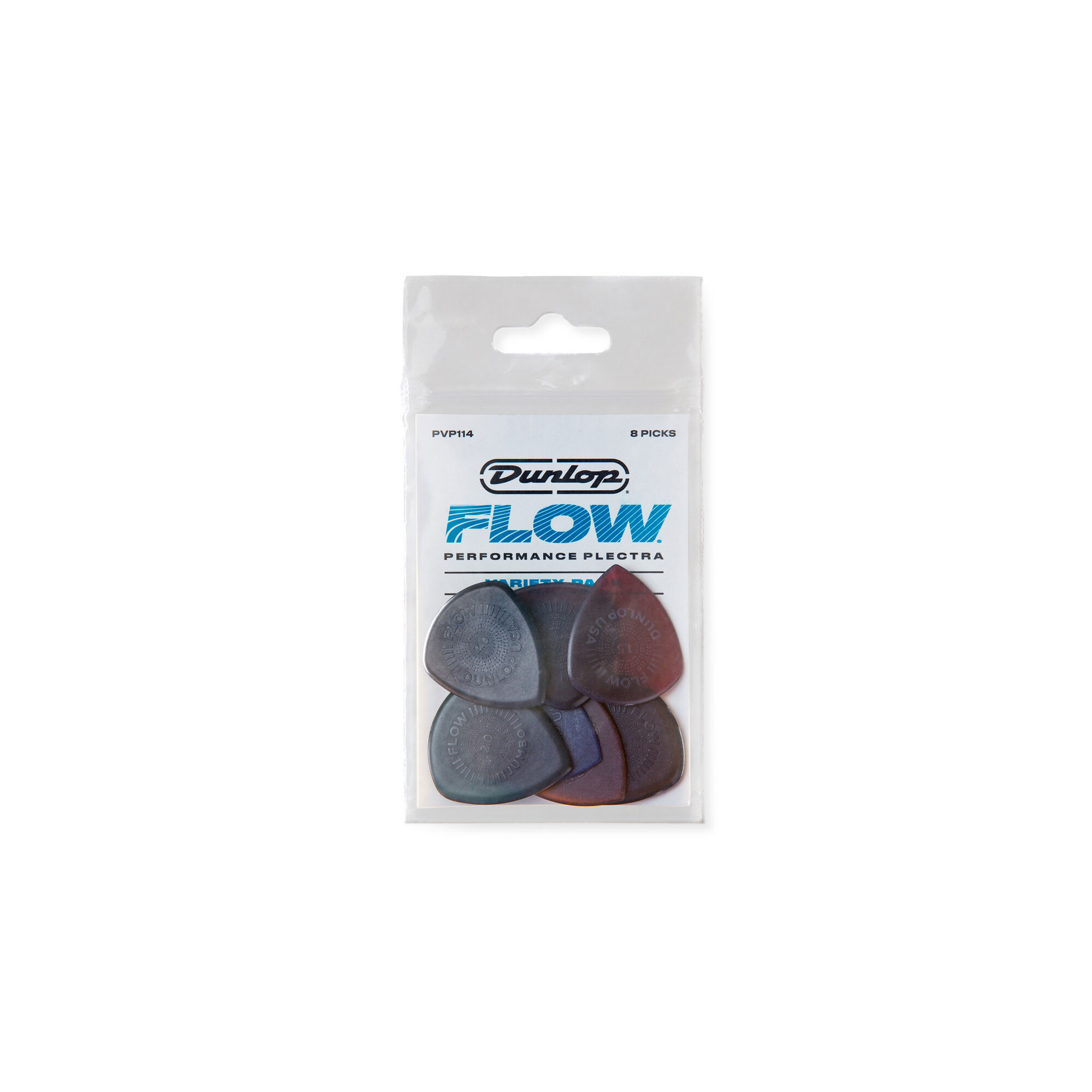 Dunlop Flow 8-Picks Variety Pack