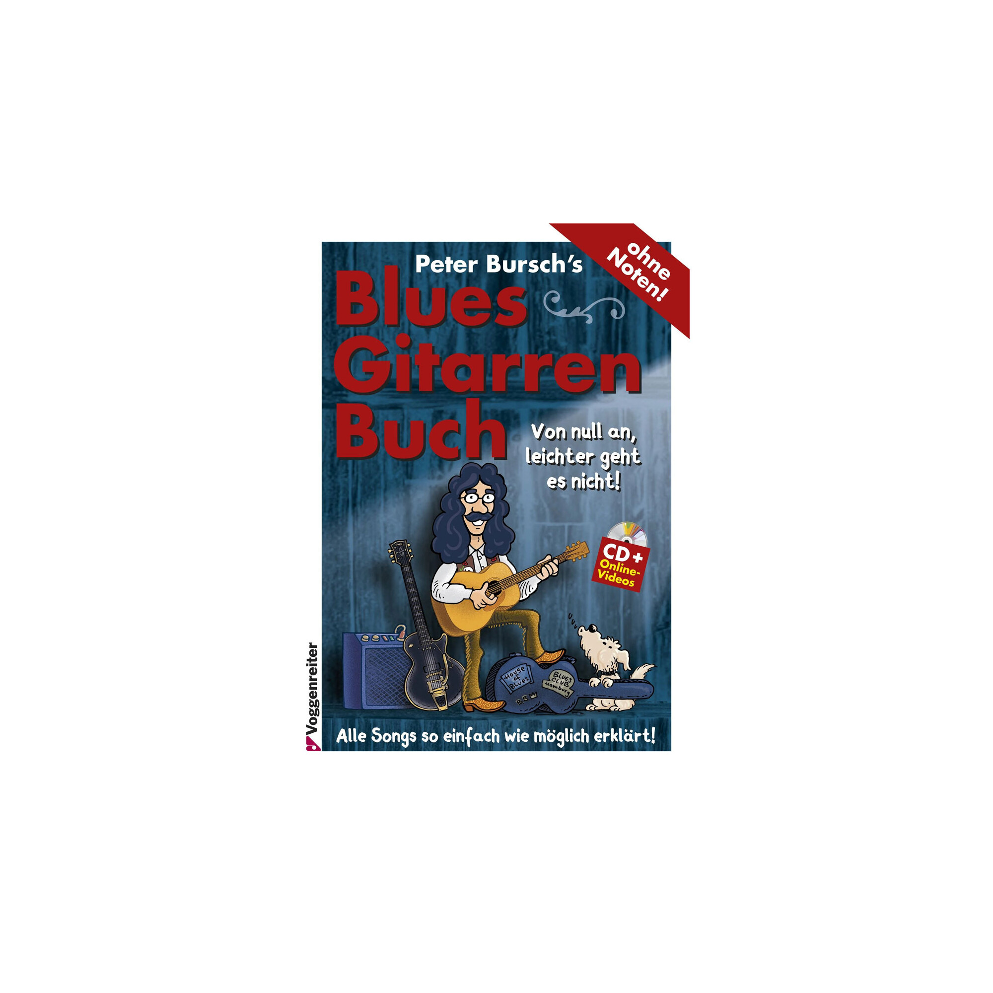 Voggenreiter Peter Burschs Blues Gitarren Buch