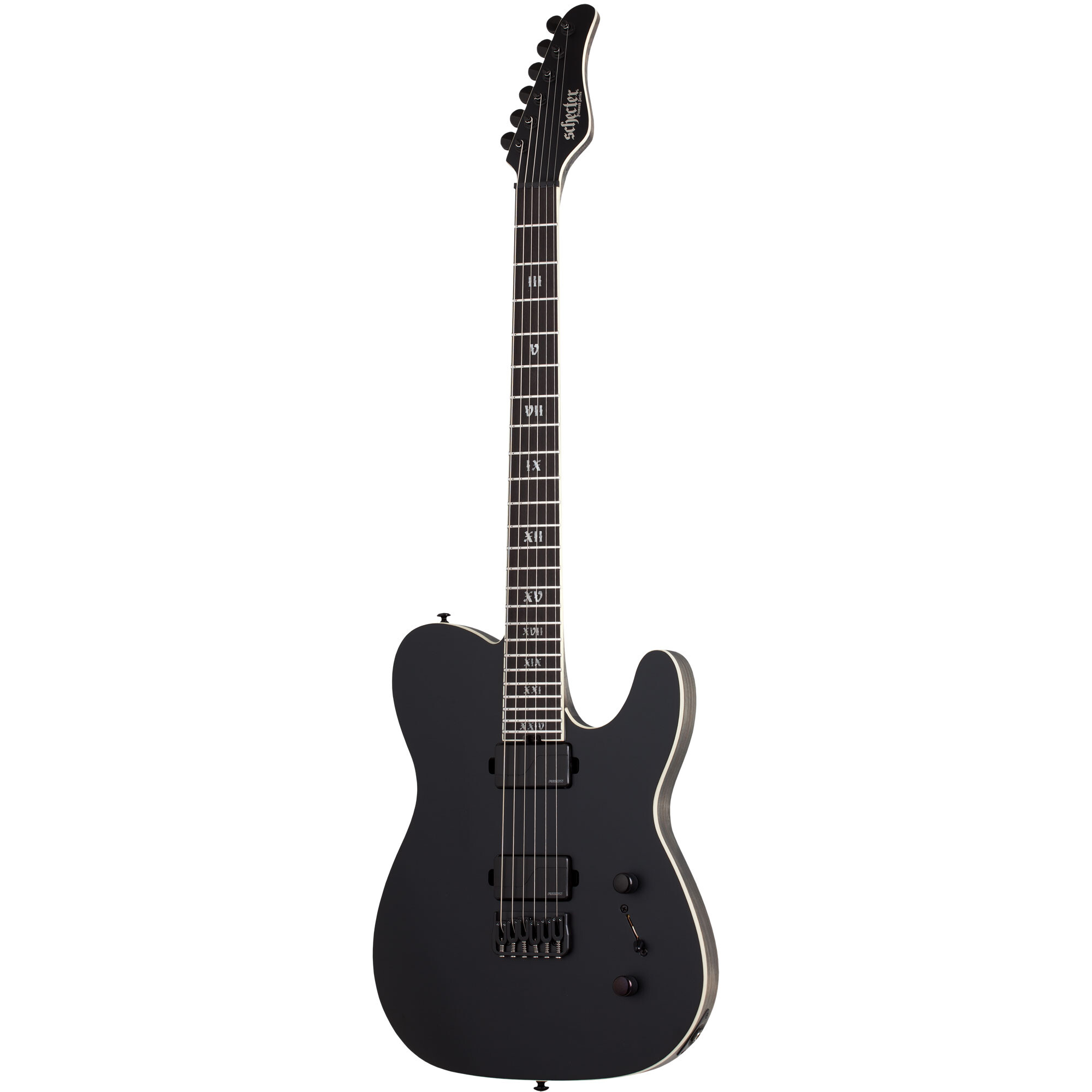 Schecter SLS Elite Evil Twin PT Satin Black