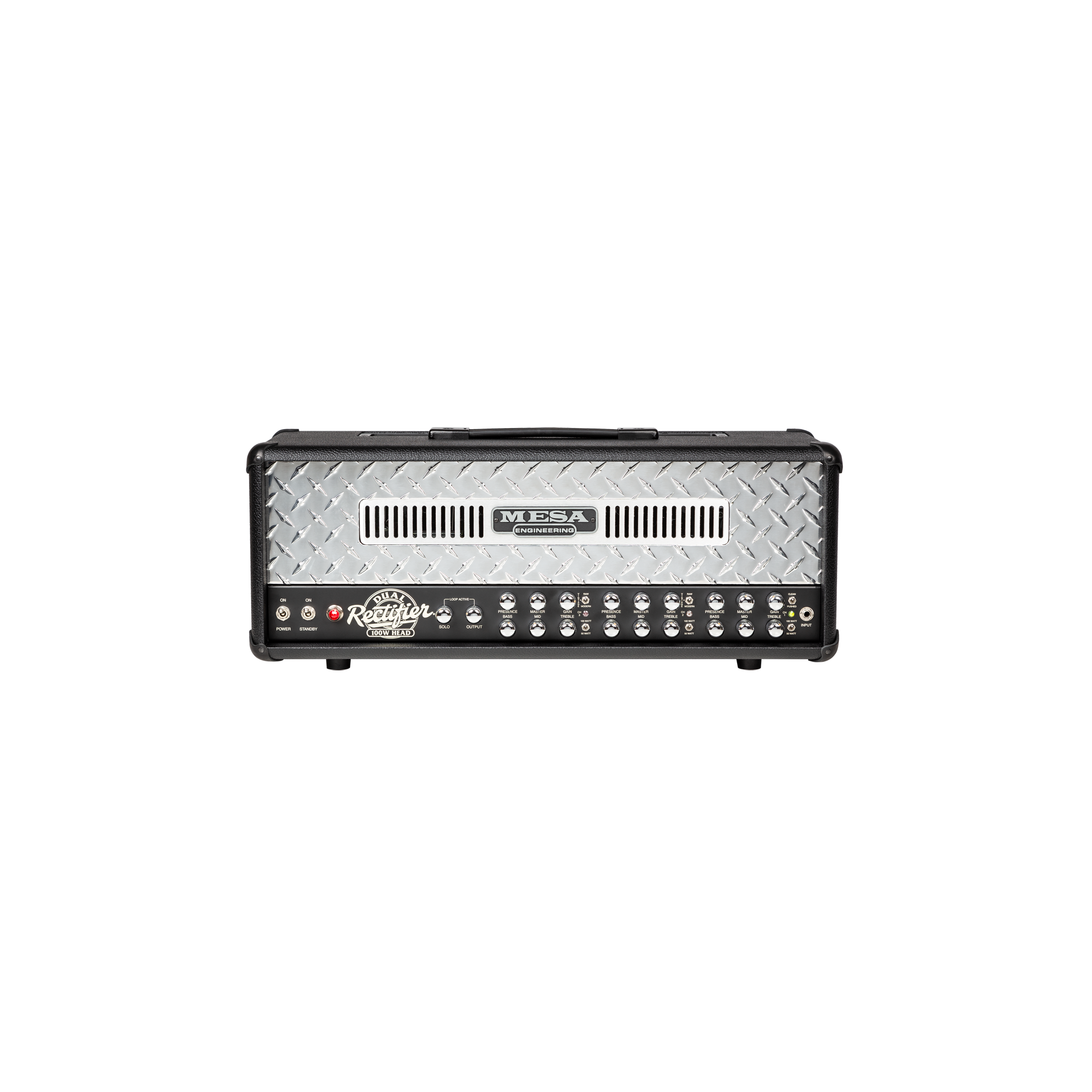Mesa Boogie Dual Rectifier Head, Black Bronco