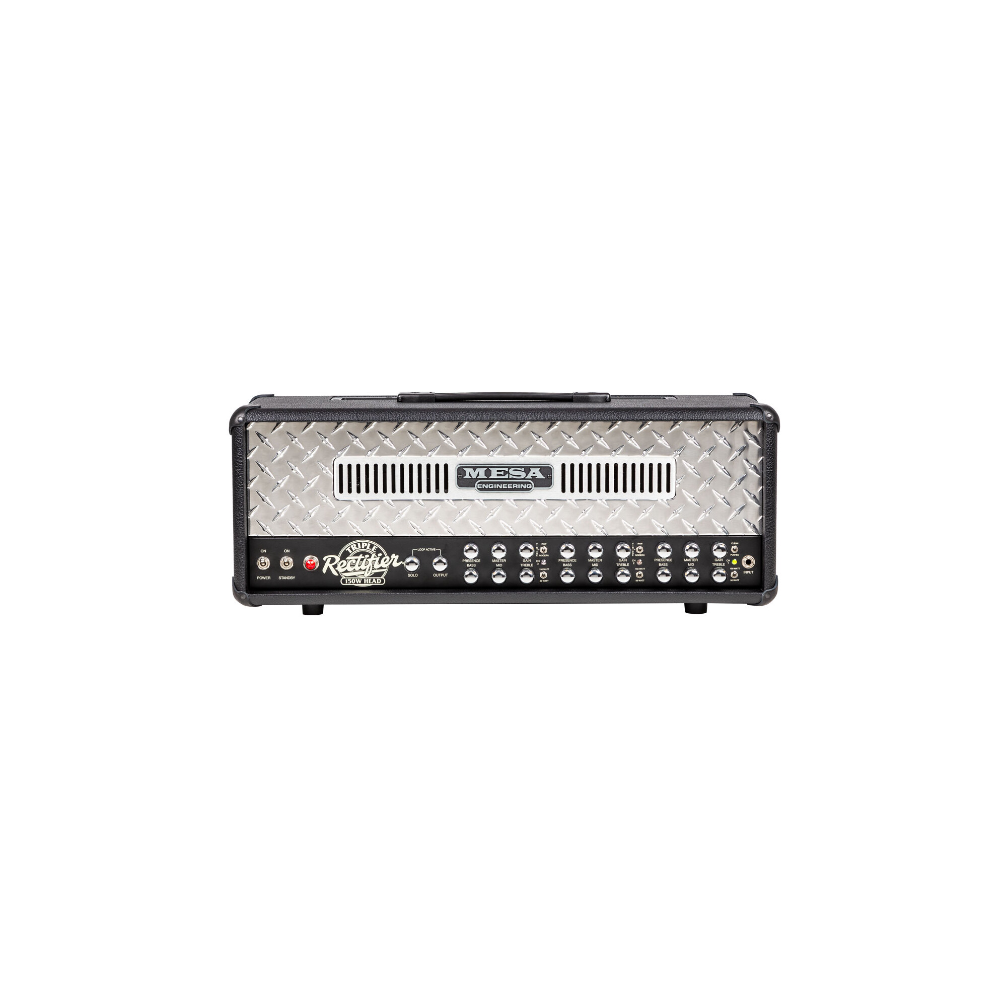 Mesa Boogie Triple Rectifier Head, Black Bronco