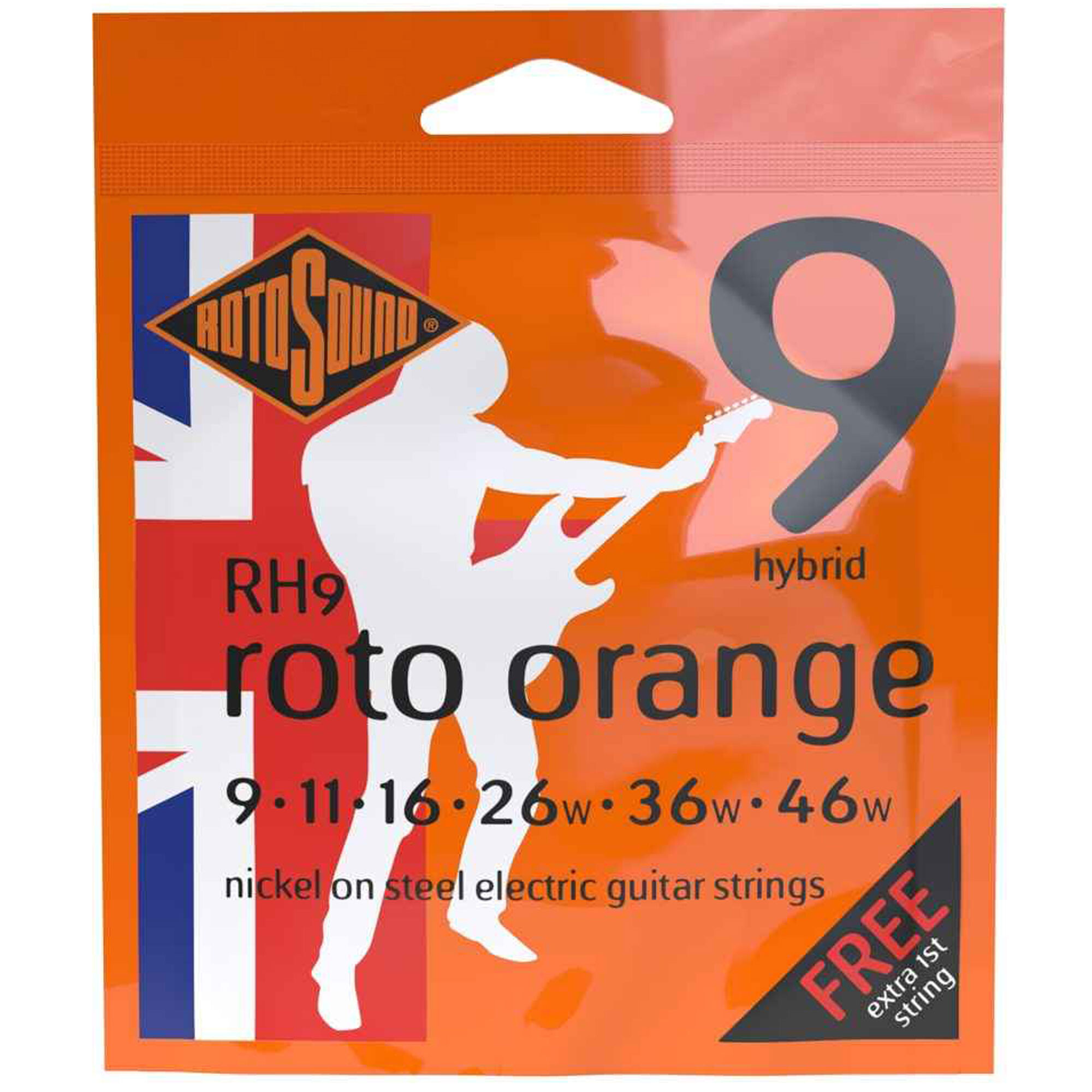 Rotosound RH9 Roto Orange 09-46