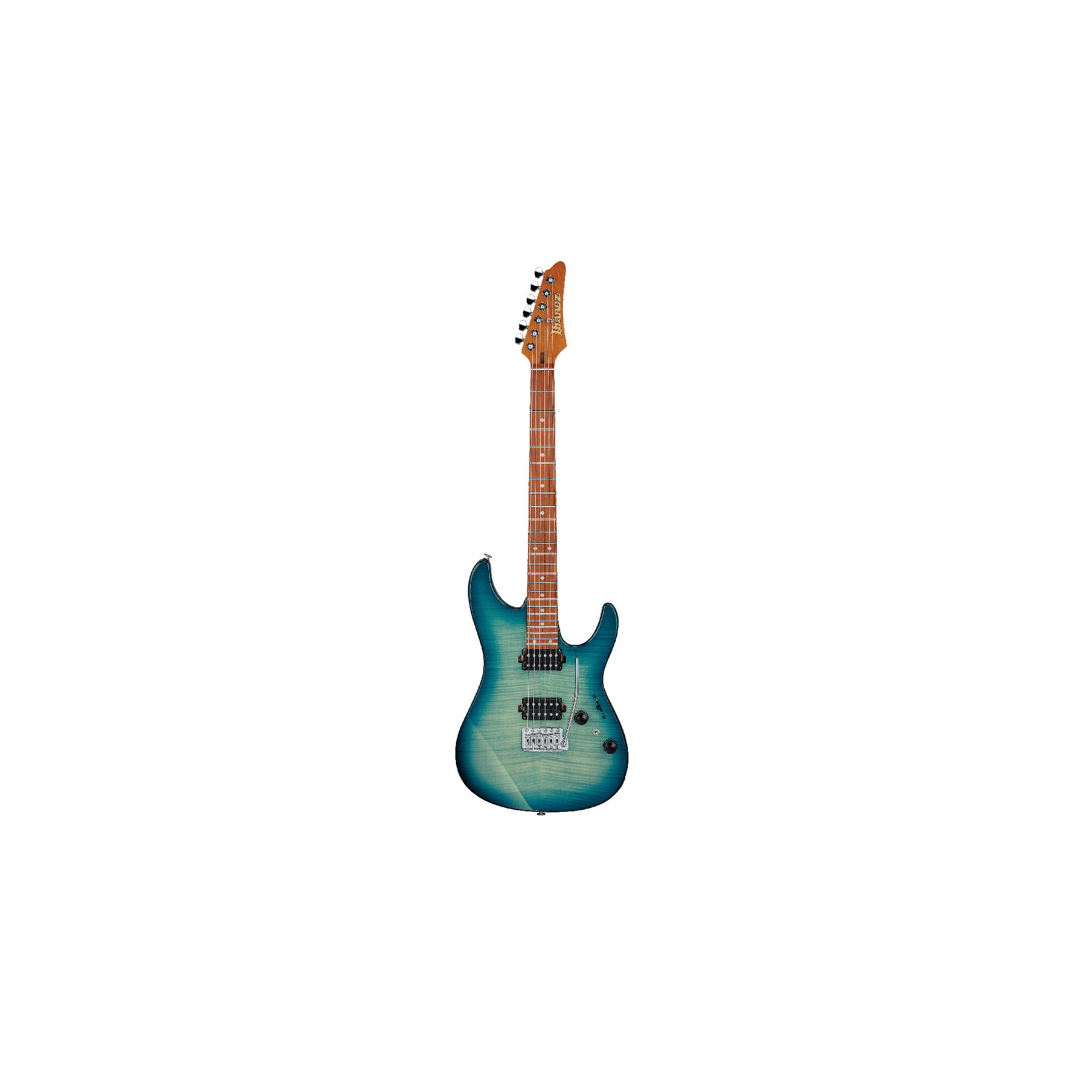 Ibanez AZ24S1F TXB Transparent Turquoise Burst