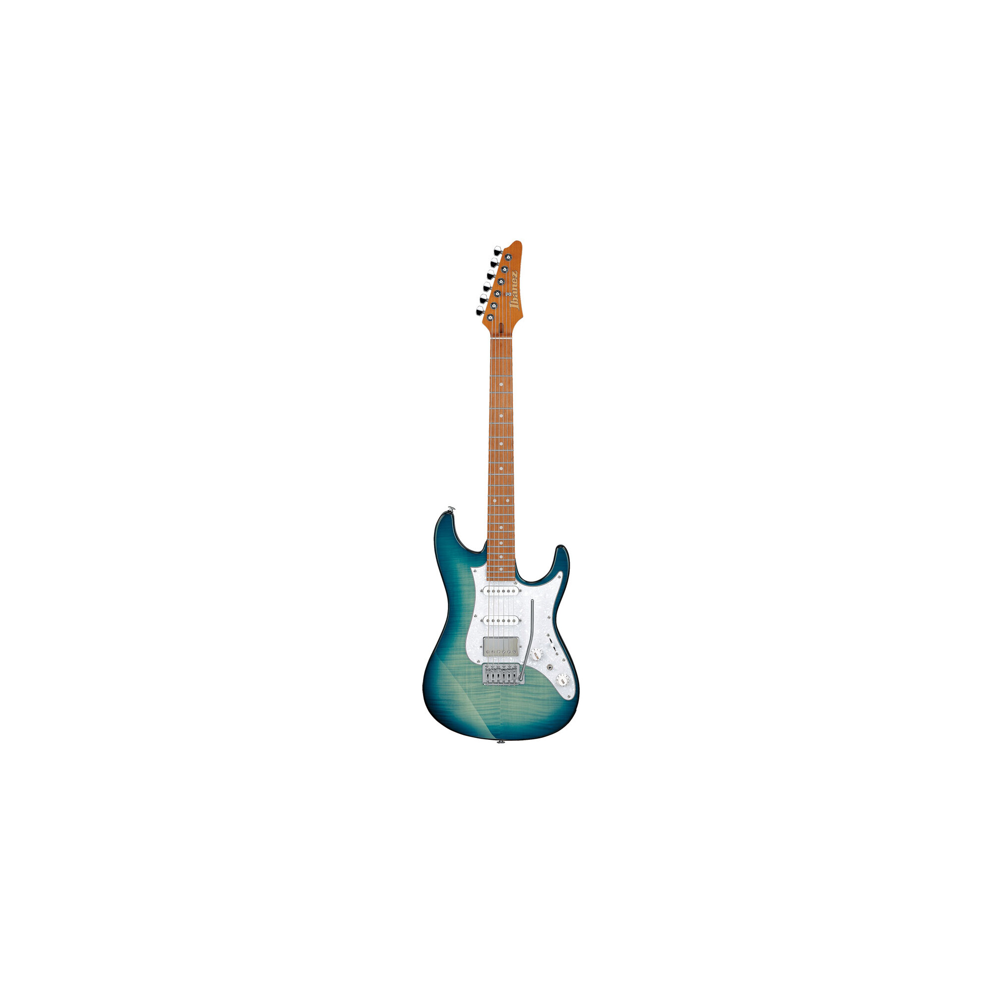Ibanez AZ22S1F Standard TXB Transparent Turquoise Burst