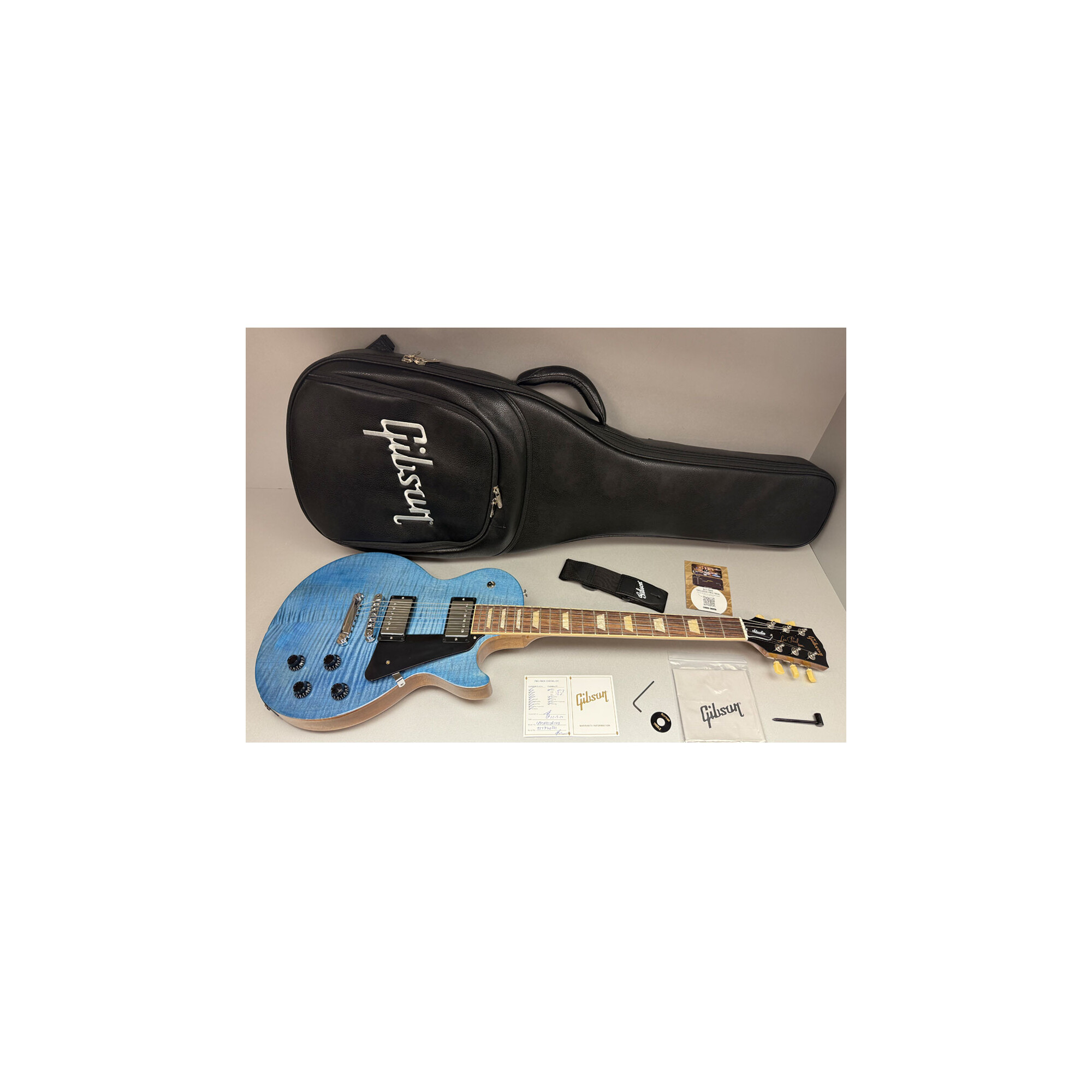 Gibson Les Paul Studio Figured Ocean Blue