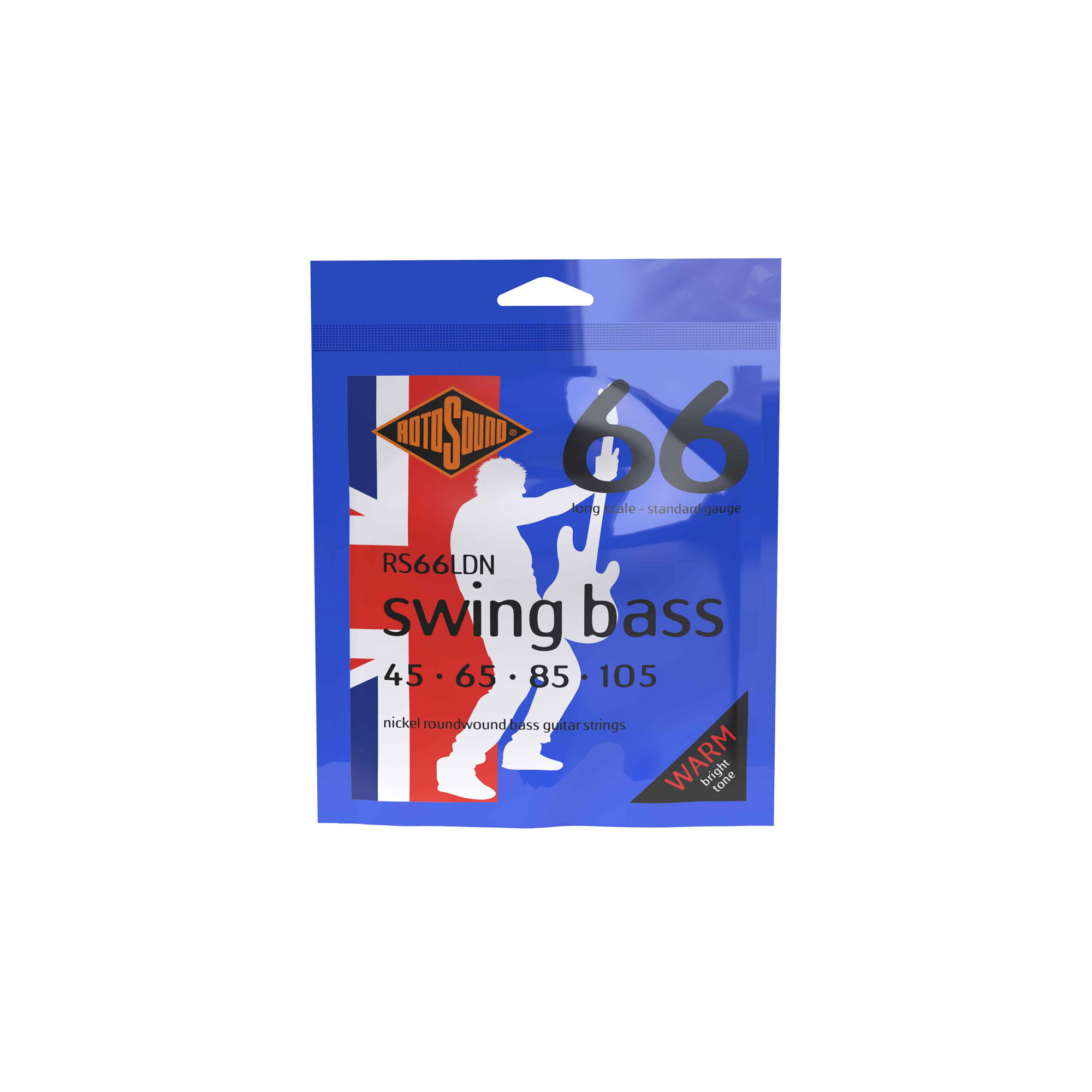 Rotosound RS66LDN Swing Bass Nickel Round Wound 45-105