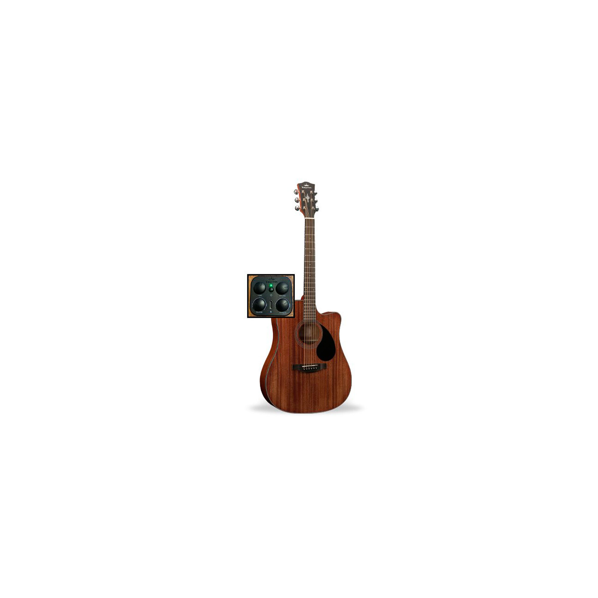 Kepma K3 AcoustiFex Dreadnought Walnut