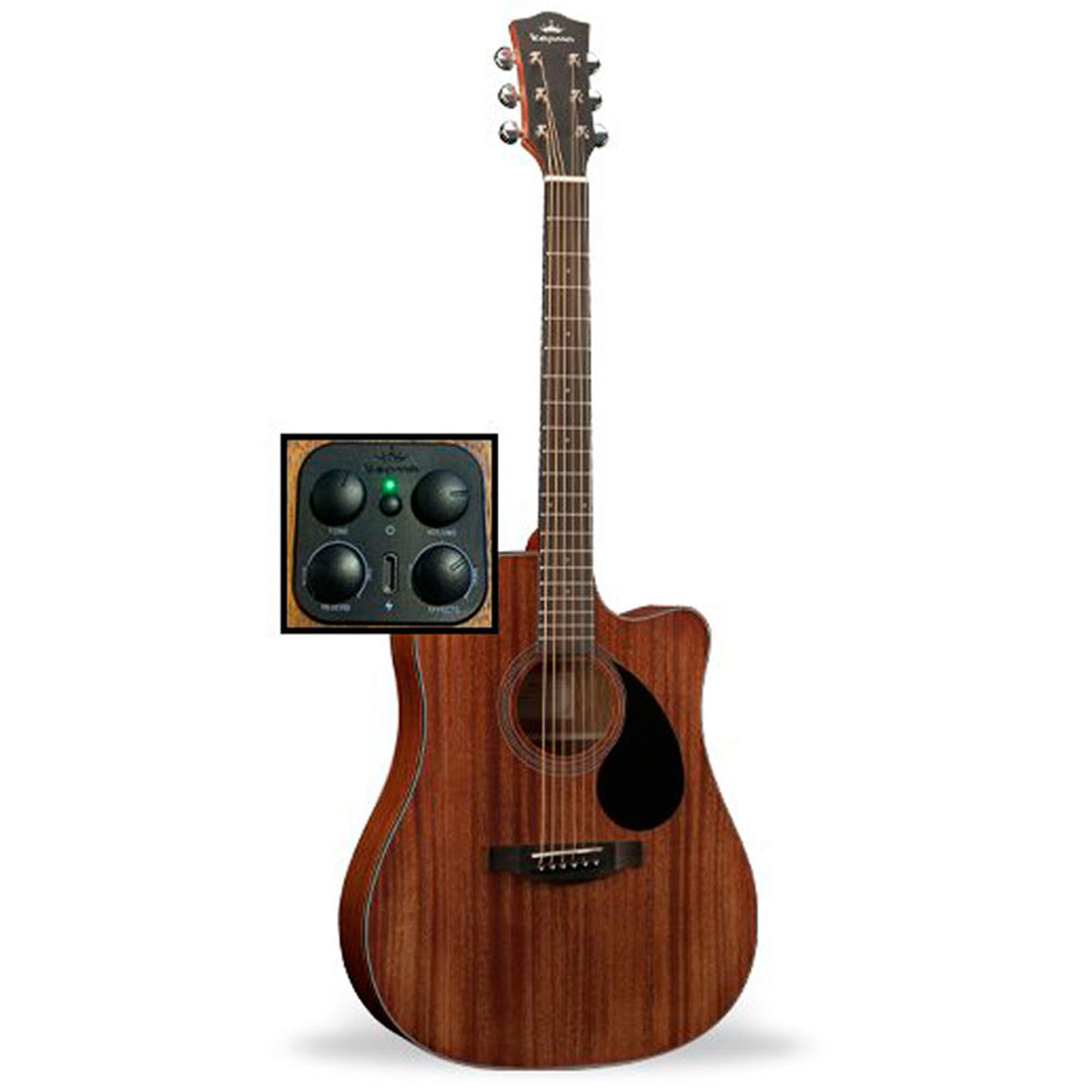 Kepma Plytone EDCE-K10 Dreadnought Walnut