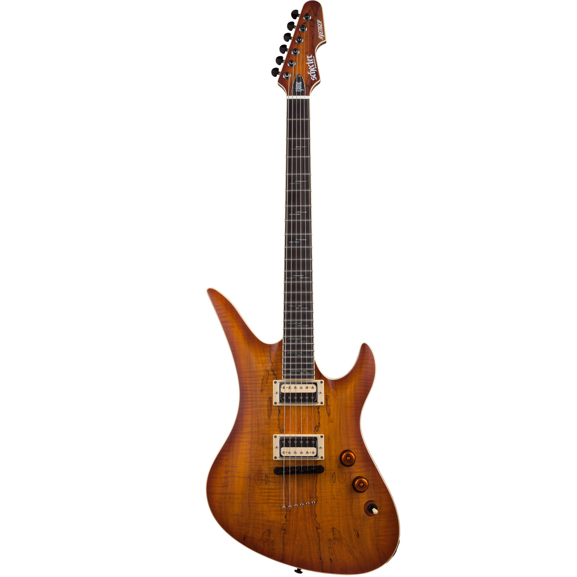 Schecter Avenger Exotic Spalted Maple