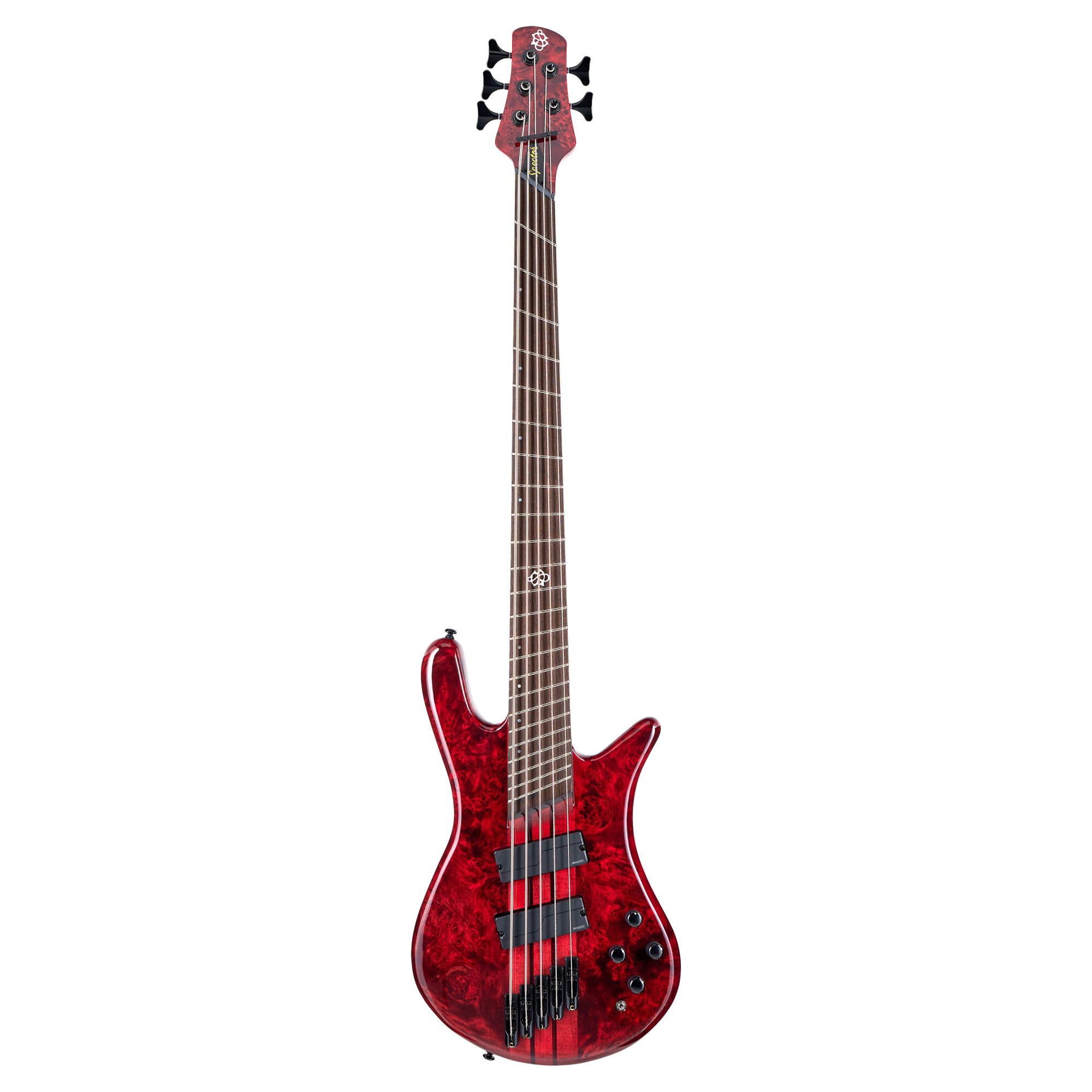 Spector NS Dimension MS 5 Inferno Red Gloss