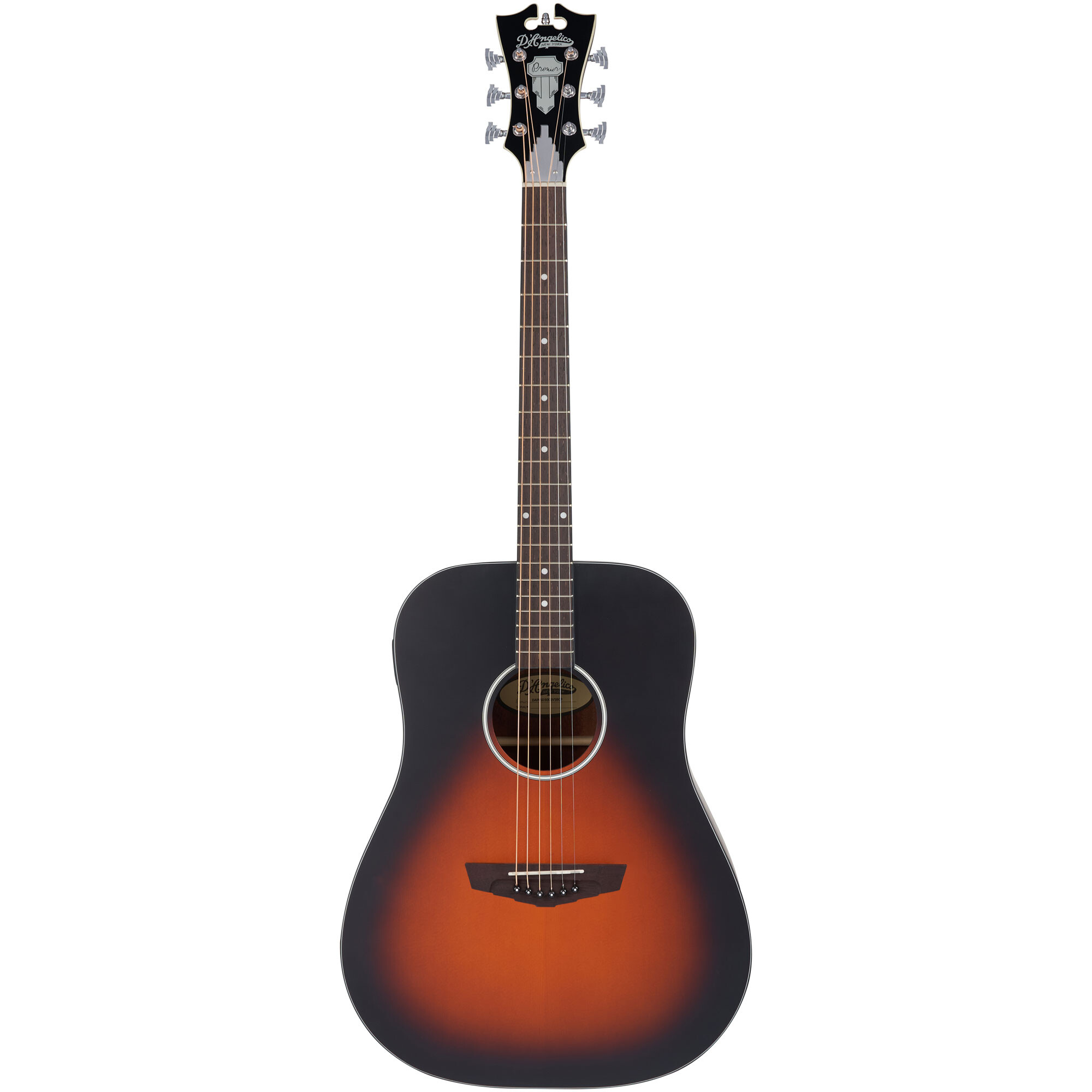 DAngelico Premier Lexington LS Satin Vintage Sunburst