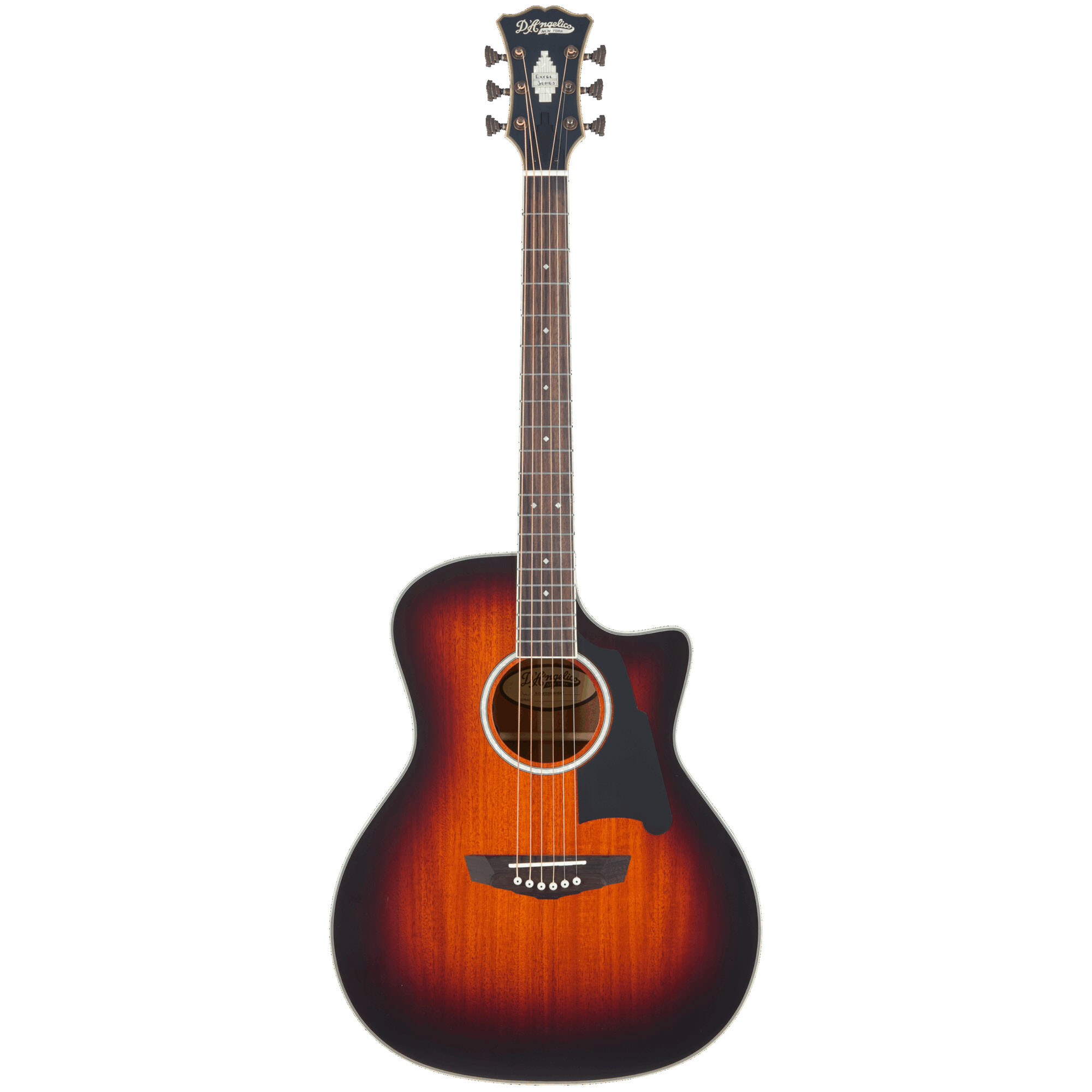 DAngelico Excel Gramercy Mahogany Burst