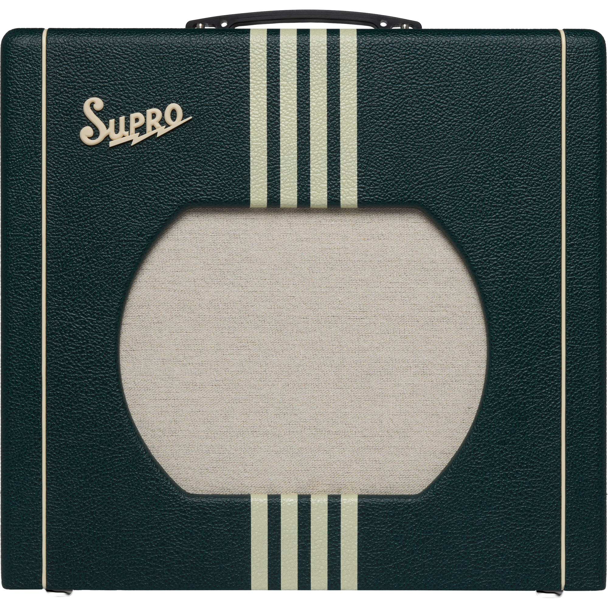 Supro Delta King 12 Limited Edition Emerald Green/Cream