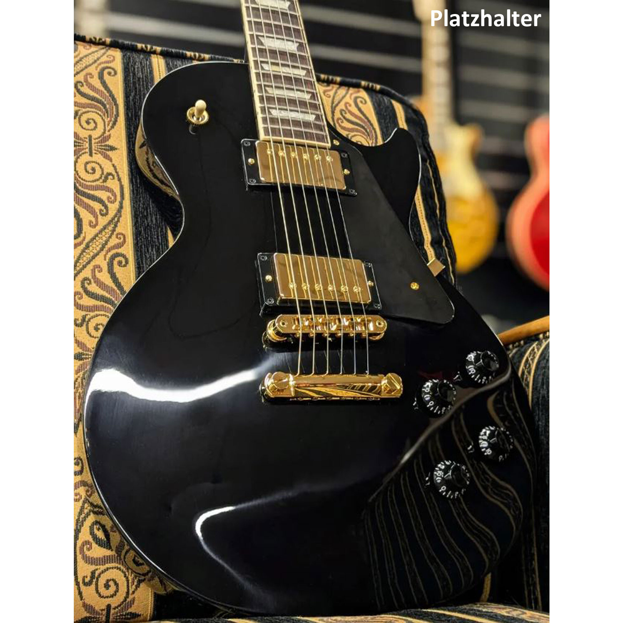 Gibson Les Paul Studio Ebony Gold Hardware
