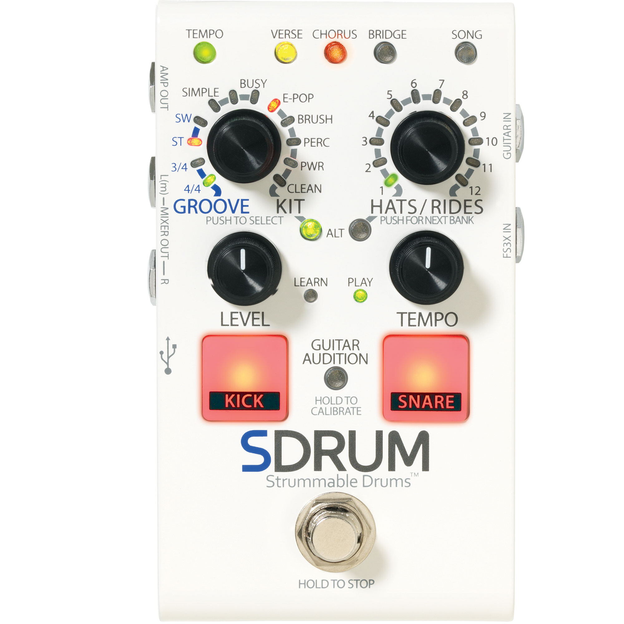 Digitech SDRUM Strummable Drums