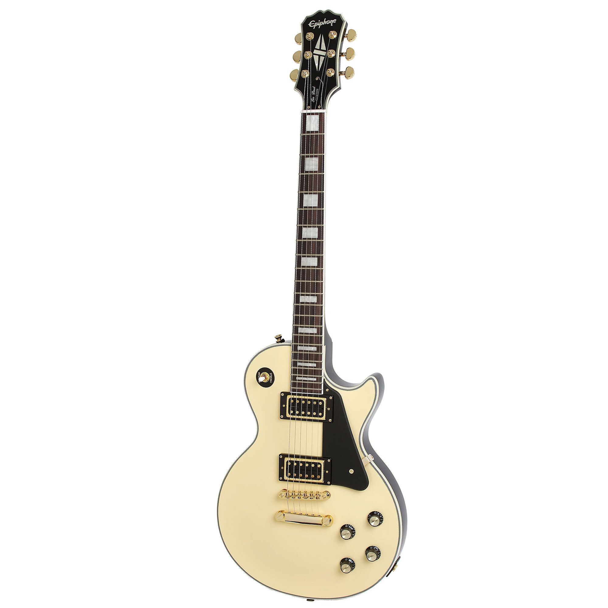 Epiphone Les Paul Custom Blackback Antique Ivory Limited Edi