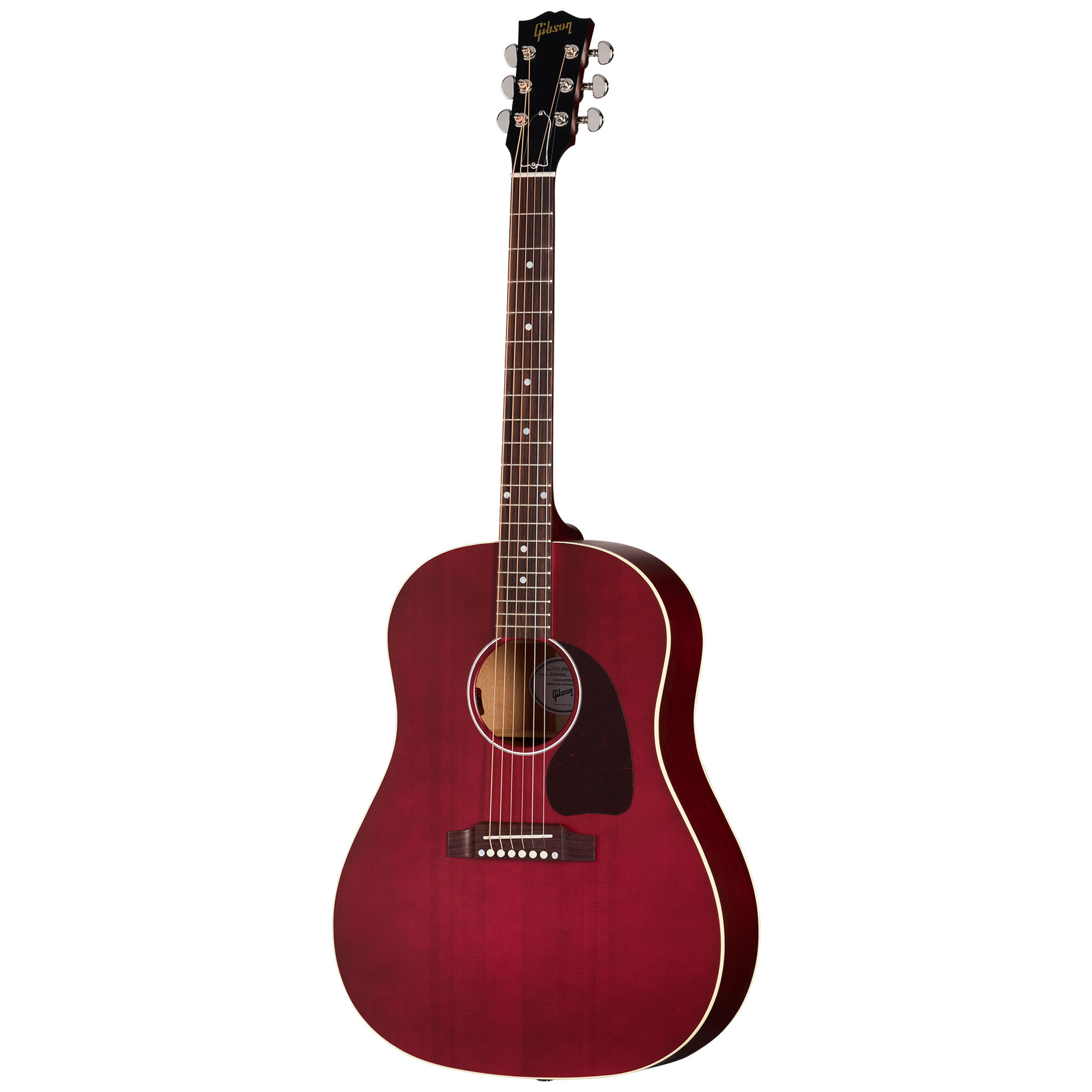Gibson J-45 Special Satin Wine Red