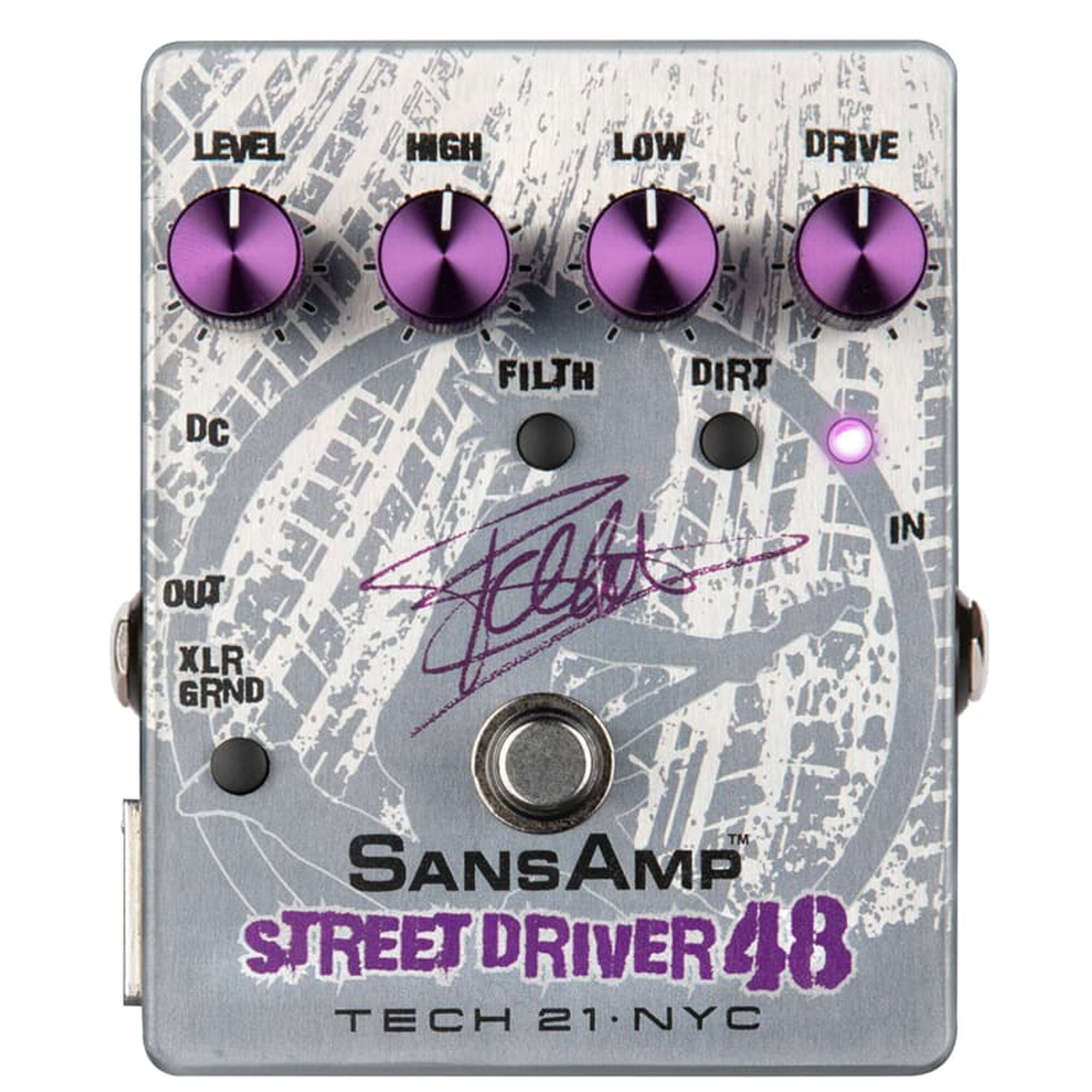 Tech21 SansAmp Street Driver 48 Frank Be box