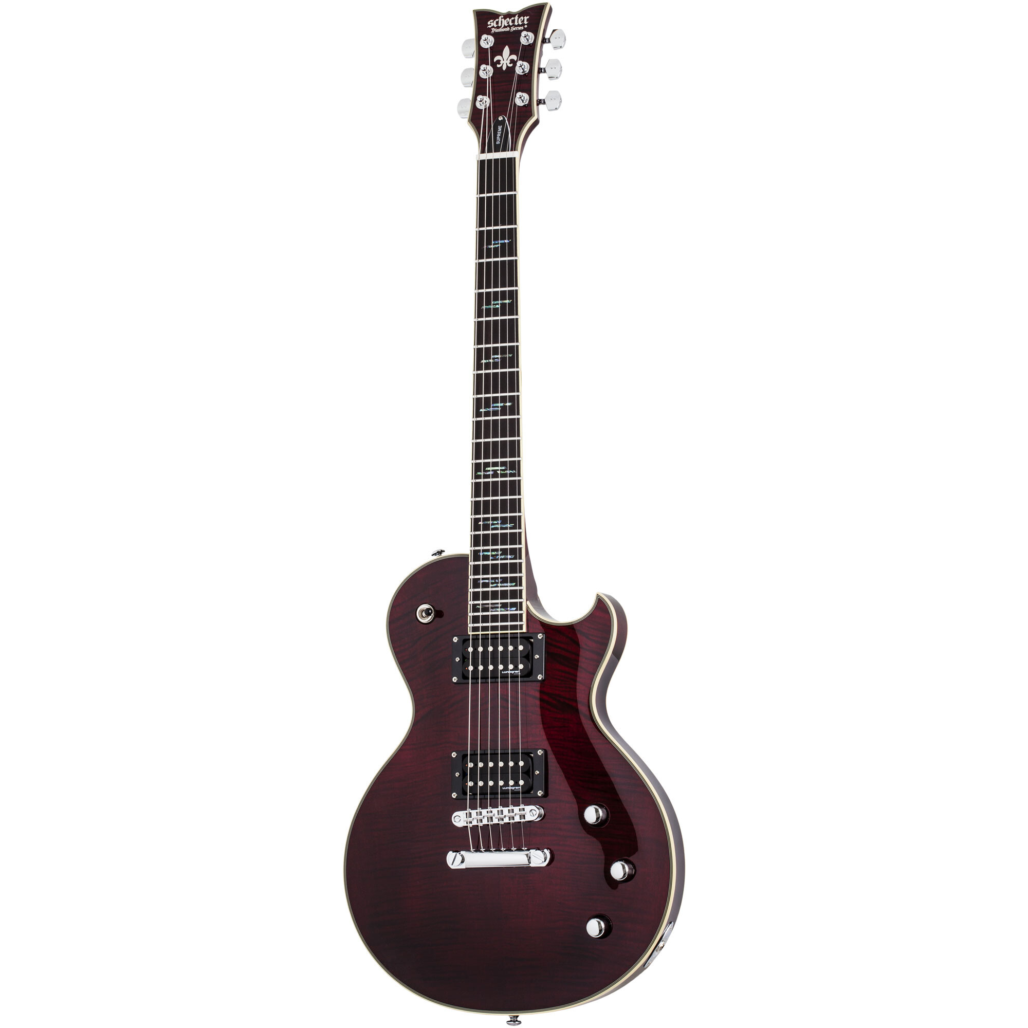 Schecter Solo-II Supreme Black Cherry box