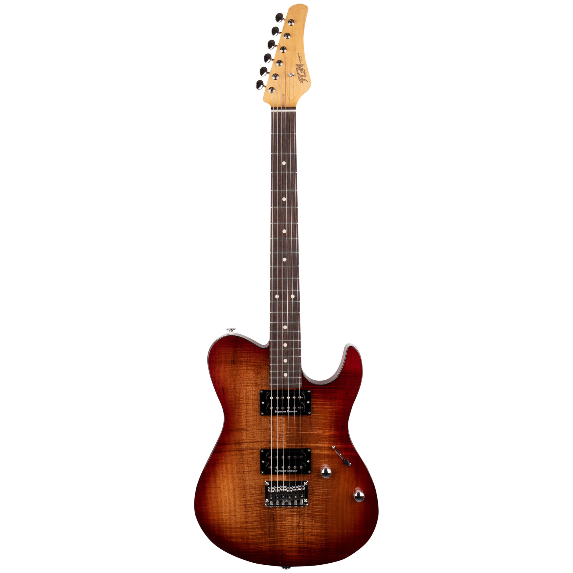 FGN J-Standard Iliad EW HH Koa Natural Burst