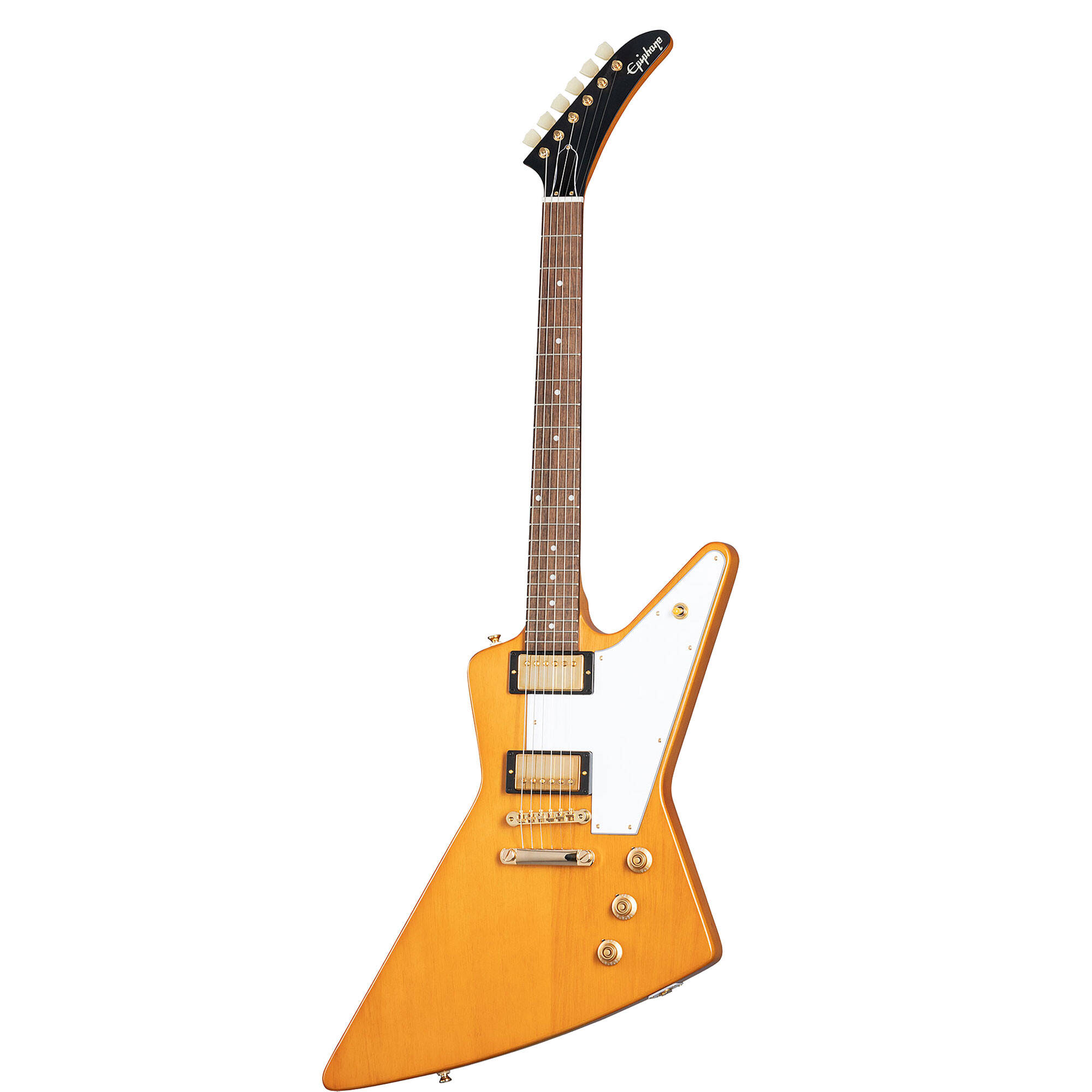Epiphone Inspired by Gibson 1958 Korina Explorer Aged Natura