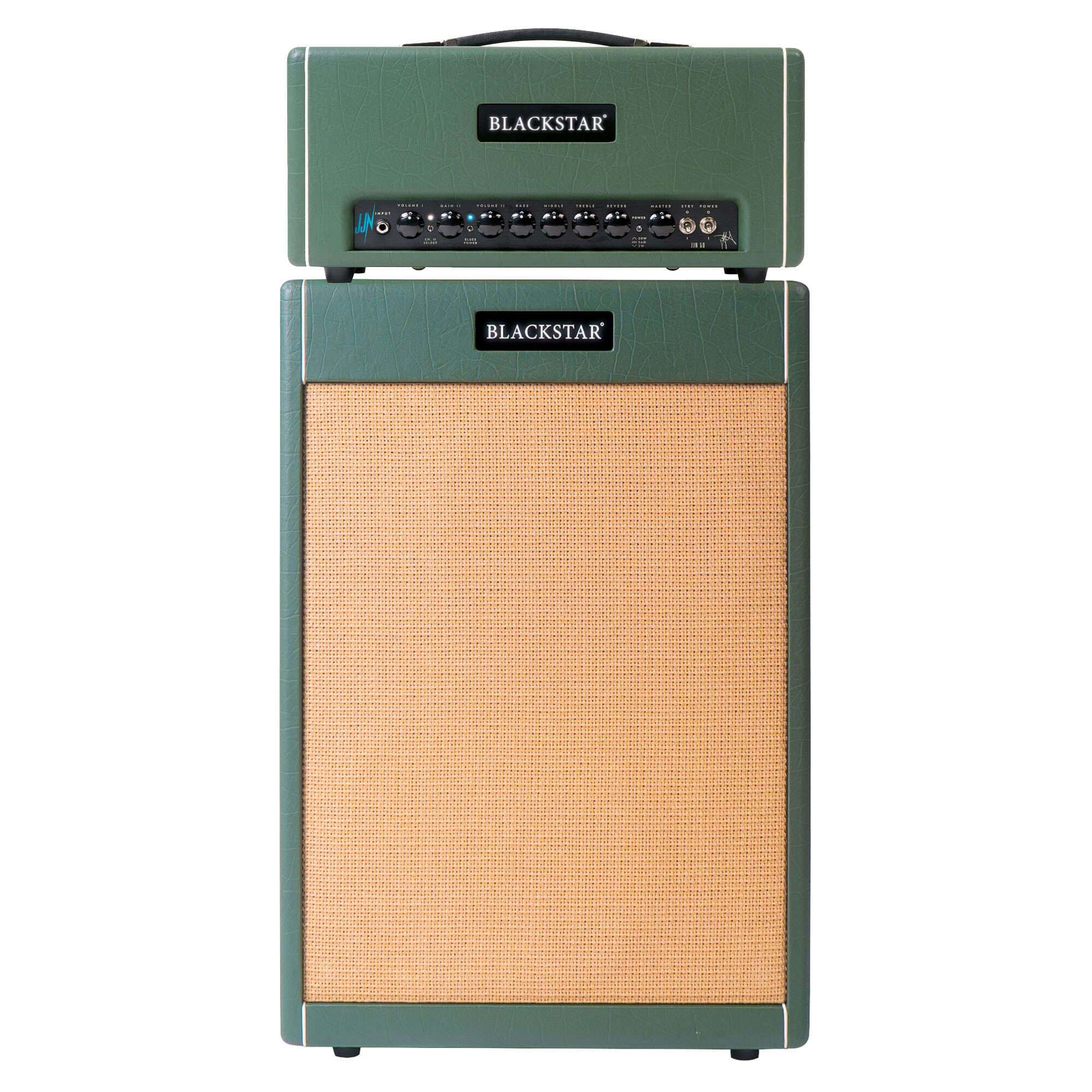 Blackstar Bundle St. James JJN 50H 50W Head + JJN 212VOC 2x1