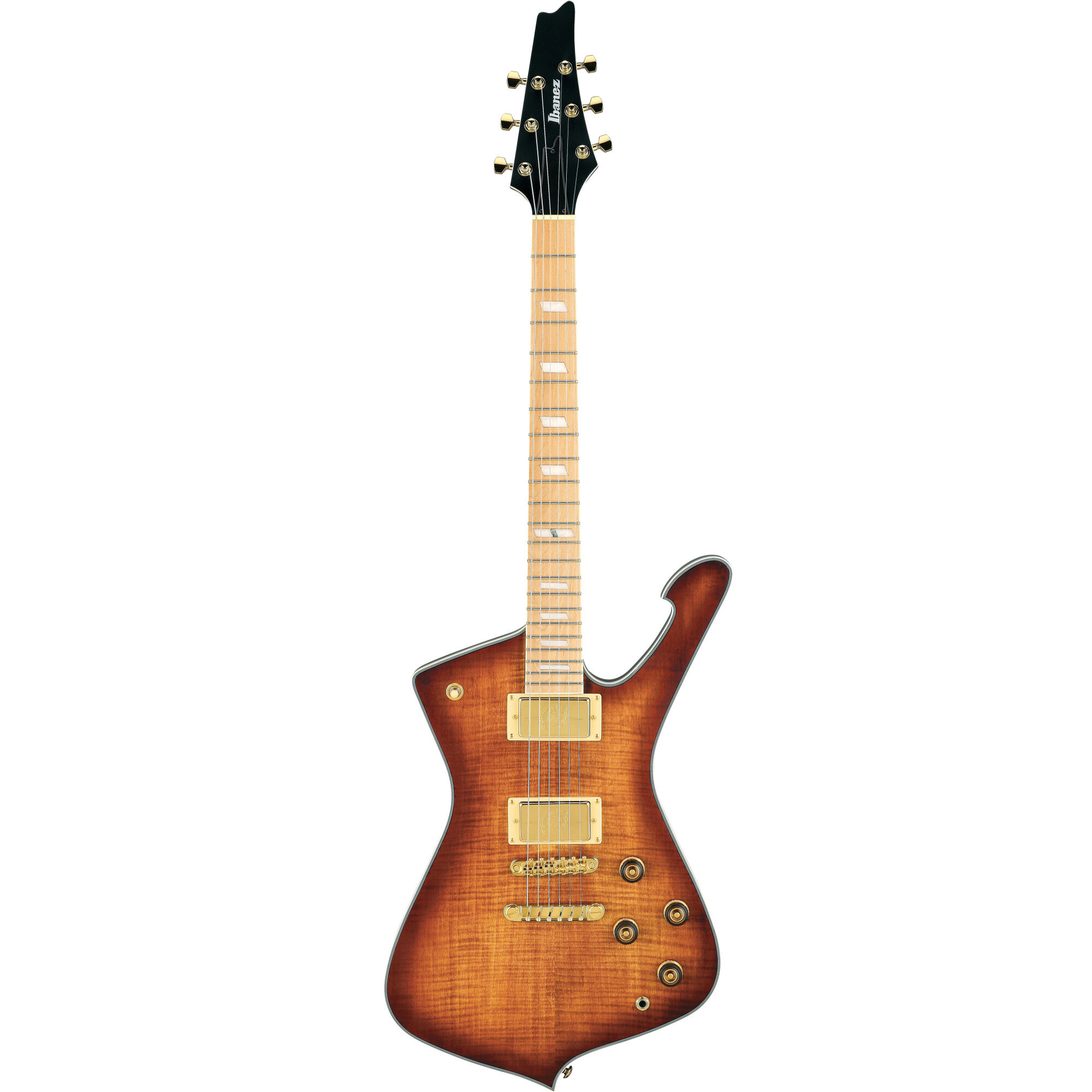 Ibanez Iceman IC420MFM-CML Caramel Burst Low Gloss